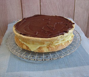 New England Recipes - Boston Cream Pie